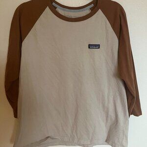 Patagonia baseball tee organic cotton